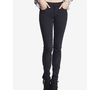 Express low rise skinny jeans